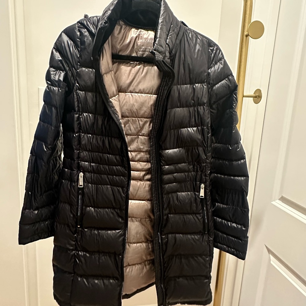 Black Lightweight Packable Jacket - image 1